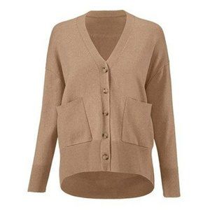 cabi B-Side Cardigan - Camel/Tan - Size M